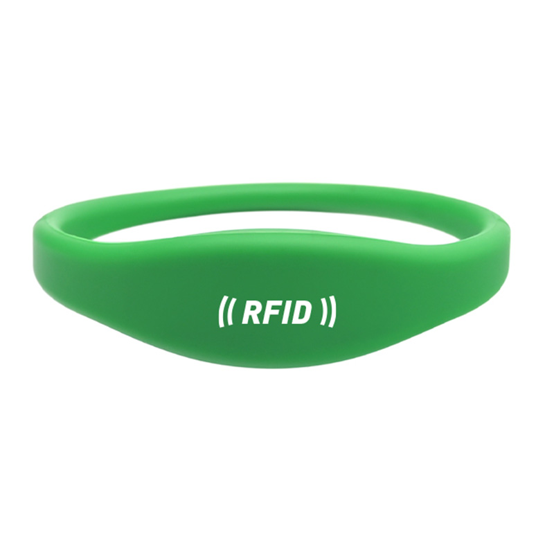 RFID硅胶腕带定制NFC游乐场硅胶腕带厂家
