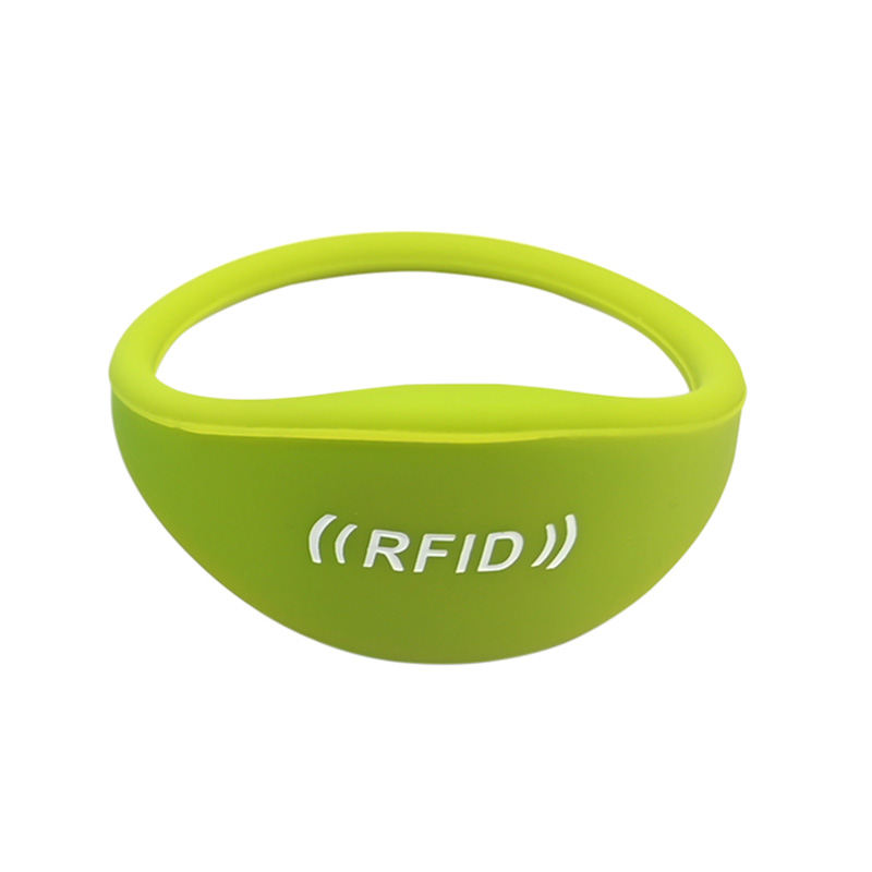 RFID健身房硅胶腕带定做工厂NFC硅胶手环厂家