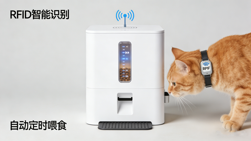 RFID宠物喂食器实现科学养宠