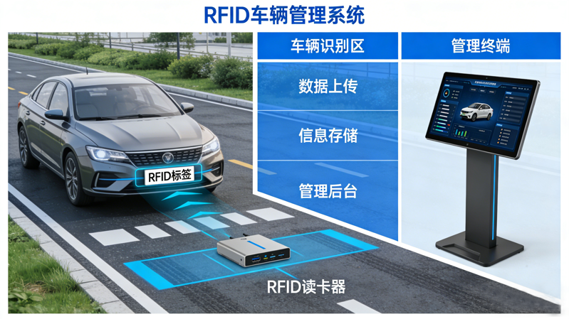 RFID车辆无感识别通行效率秒过