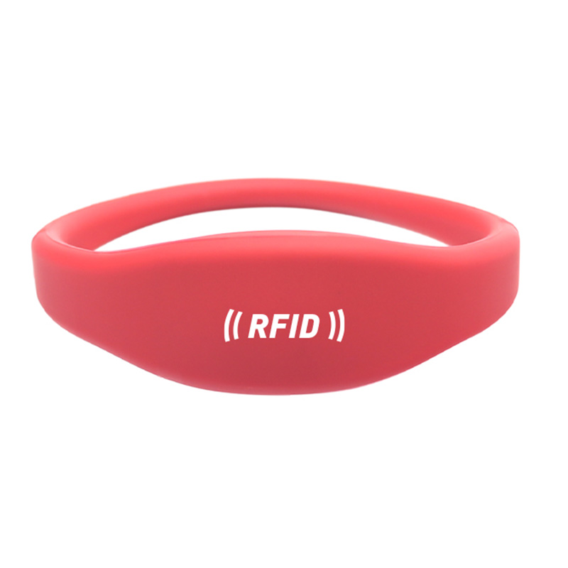 RFID活动赛事硅胶腕带NFC游乐场硅胶腕带厂