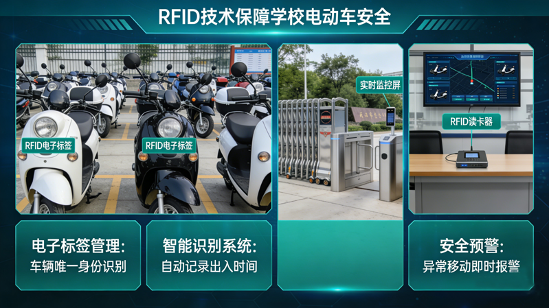 RFID为学校电动车提供智能化管理手段