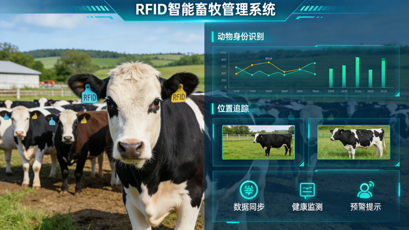 RFID正在重塑奶牛智慧养殖管理方式