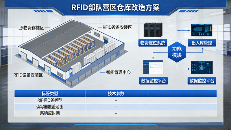 RFID为部队营区仓库改造提供有力支撑